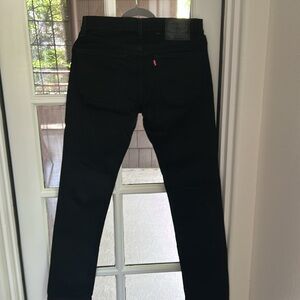 Levi's Men's Straight Jeans - Black